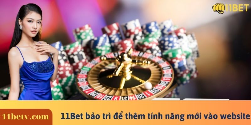 11Bet bảo trì để thêm tính năng mới vào website