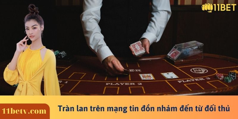 Tràn lan trên mạng tin đồn nhảm đến từ đối thủ