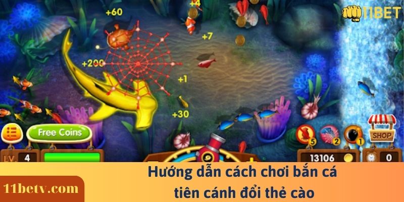 Bắn Cá Tiên Cánh ? Khám Phá Đại Dương Săn Quà Khủng 8 Hướng dẫn cách chơi bắn cá tiên cánh đổi thẻ cào