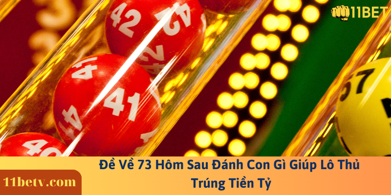 Đề Về 73 Hôm Sau Đánh Con Gì Giúp Lô Thủ Trúng Tiền Tỷ