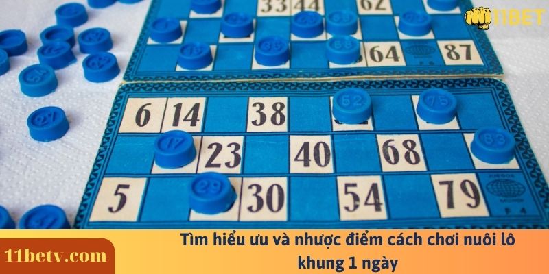 Tìm hiểu ưu và nhược điểm cách chơi nuôi lô khung 1 ngày