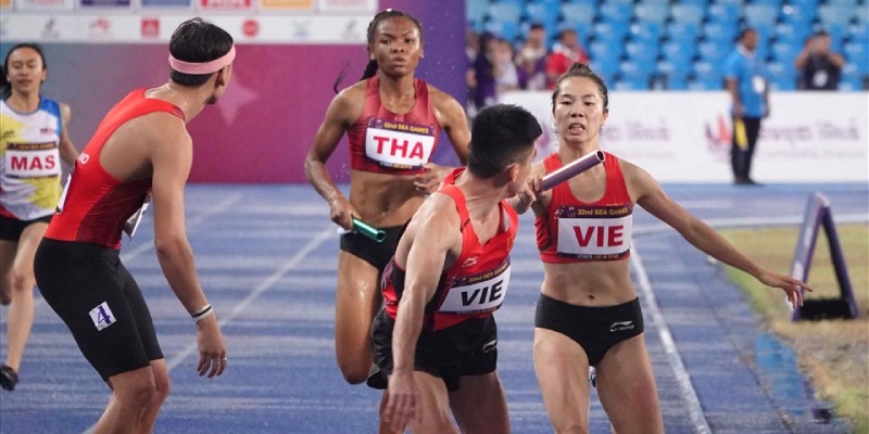 Bộ Môn Điền Kinh Và Những Tuyển Thủ Xuất Sắc Của Việt Nam 6 VĐV điền kinh trên đường đua tiếp sức SEA Games