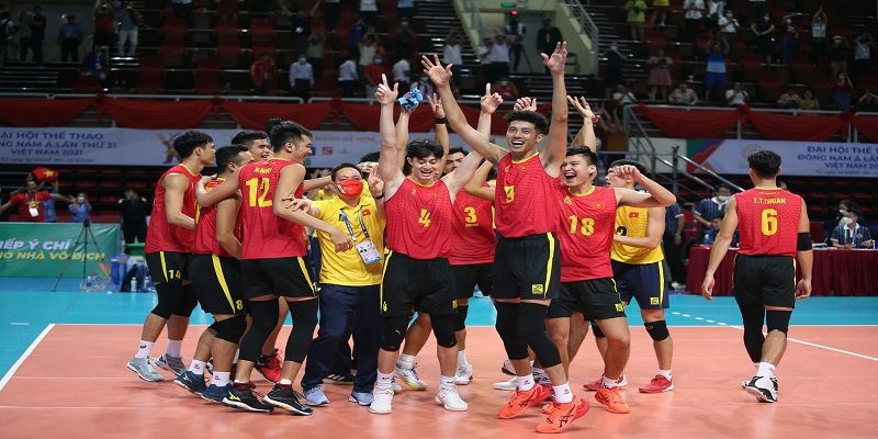 Đội Bóng Chuyền Việt Nam Muốn Giữ Màu Huy Chương Tại SEA Games 32 7 Các vận động viên nam của đội tuyển Việt Nam