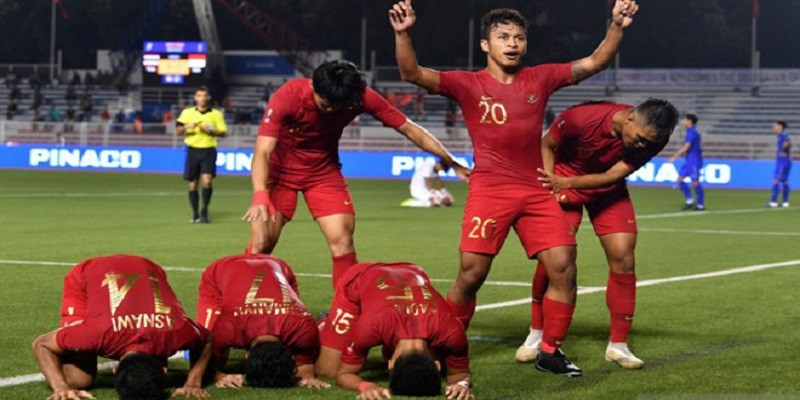 U22 Indonesia vui mừng vì được vào bán kết