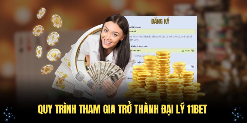 Hướng dẫn quy trình tham gia trở thành đại lý 11Bet